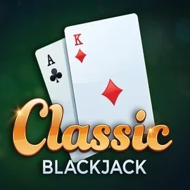 Classic Blackjack slot icon by Red Tiger Gaming, available at O'Reels Casino UK