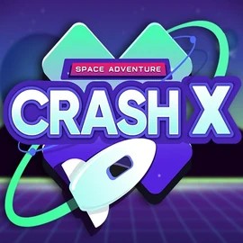 Crash X logo by Turbo Games at O'Reels Casino UK