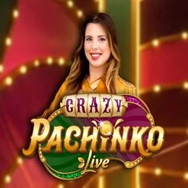 Crazy Pachinko online game logo by Evolution on reelson.eu.com