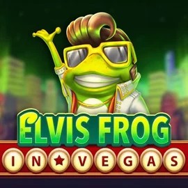 Elvis Frog In Vegas slot logo by BGAMING at O'Reels Casino UK