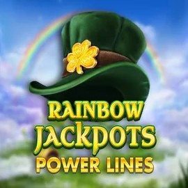 Jackpots logo of Rainbow Jackpots Power Lines from Red Tiger Gaming at O'Reels Casino UK