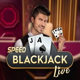 Speed Blackjack slot logo by Pragmatic Play at O'Reels Casino UK