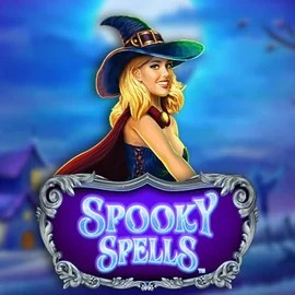 Spooky Spells game by Novomatic – logo hosted on O'Reels Casino UK