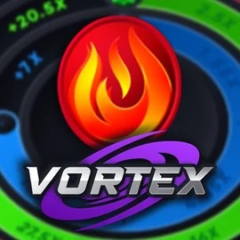 Vortex (Turbo Games) slot logo by Turbo Games at O'Reels Casino UK