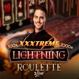 XXXtreme Lightning Roulette slot visual from Evolution available on reelson.eu.com